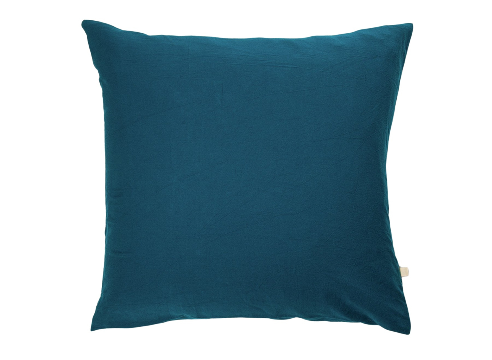 Taie d'oreiller 60x60 Coton Bio - Bleu nuit