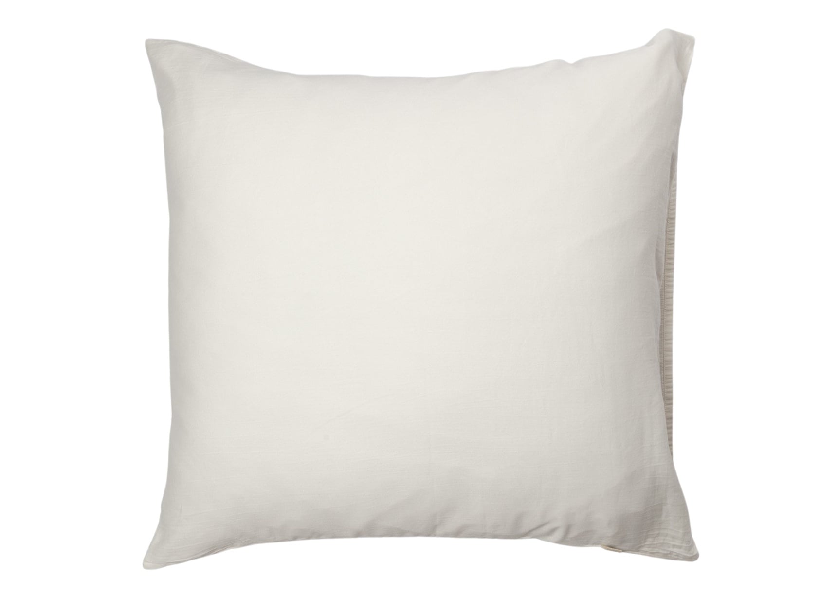 Taie d'oreiller 60x60 Coton Bio - Ecru