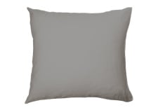 Taie d'oreiller 60x60 Coton Bio - Gris