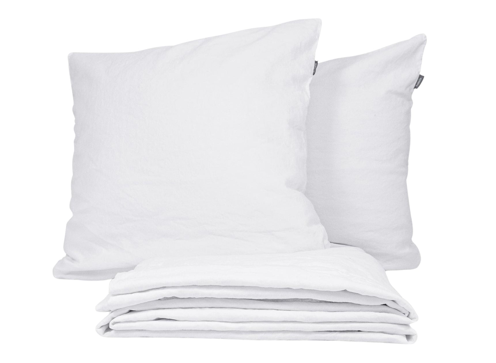 Housse de Couette + 2 taies 220x240 TANA Blanc