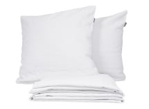 Housse de Couette + 2 taies 220x240 TANA Blanc
