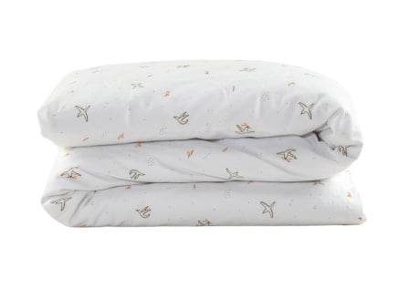Housse de couette 140x200 Coton Bio - L'envolée