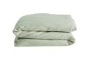 Housse de couette 260x240 Satin de Coton bio - Tilleul 2