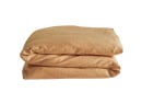 Housse de couette 240x220 Satin de Coton bio - Ambre 1