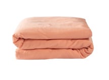 Housse de couette 240x220 Satin de Coton bio - Peach 1