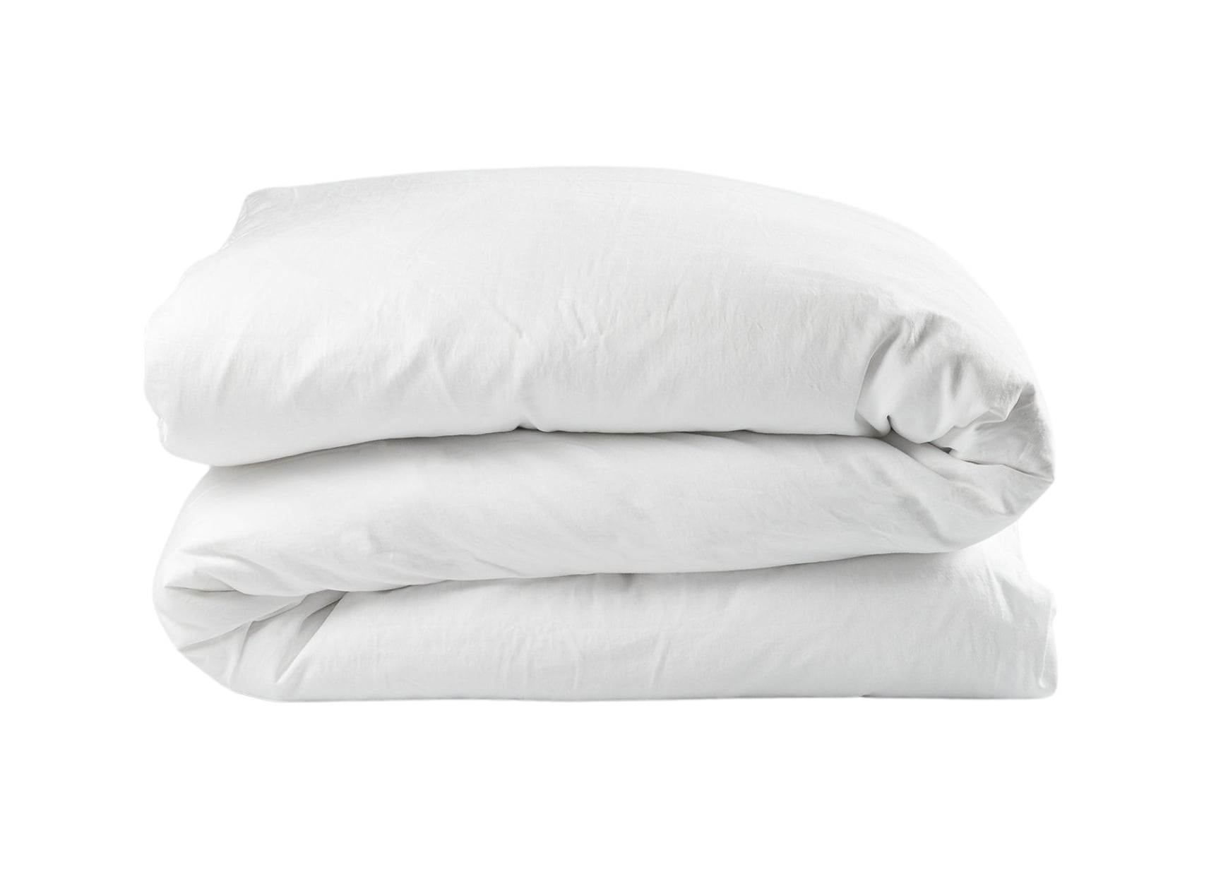 Housse de couette 240x260 Coton Bio - Blanc
