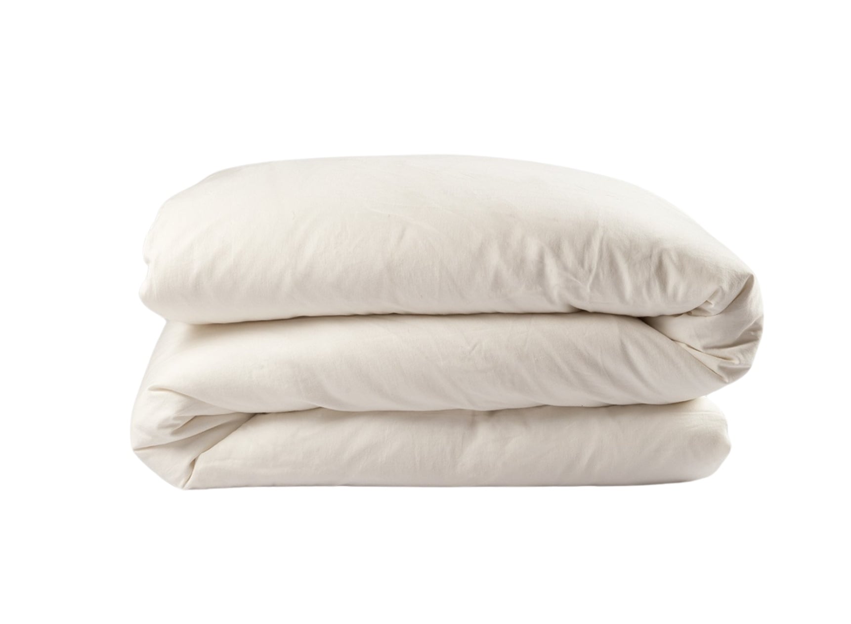 Housse de couette 240x260 Coton Bio - Ecru
