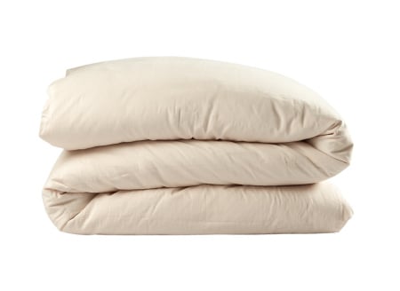 Housse de couette 140x200 Coton Bio - Rose nude