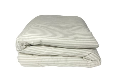 Housse de couette 240x260 Percale de Coton Bio - Tilleul