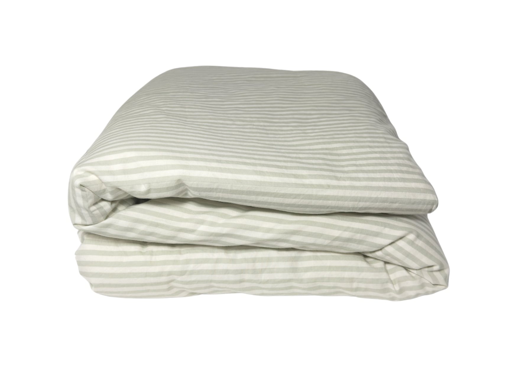 Housse de couette 240x260 Percale de Coton Bio - Tilleul