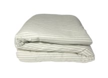 Housse de couette 220x240 Percale de Coton Bio - Tilleul