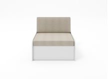 Fauteuil convertible EDGAR - Blanc - 3