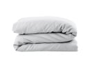 Housse de couette 140x150 Coton Bio - Gris clair 1