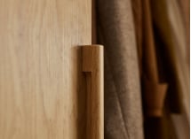 Armoire 3 portes en bois NOMA - Chêne 6