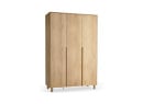 Armoire 3 portes en bois NOMA - Chêne 8