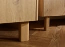 Armoire 2 portes en bois NOMA - Chêne 5