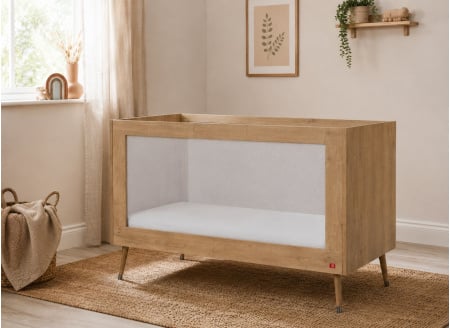 Lit bébé évolutif BOSQUE Chêne - 1
