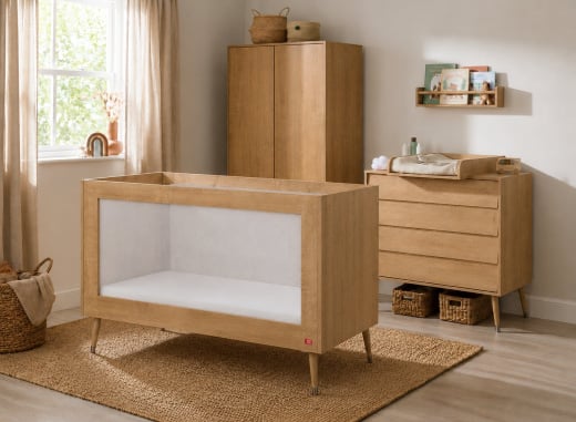 Camera completa per neonati BOSQUE - Rovere Vintage