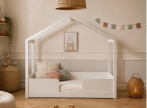 Cama cabaña Montessori...