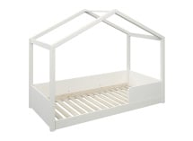 lit cabane Timeo fonds blanc - 5