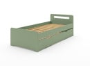 Lit gigogne 90x190 LEVIS - Vert 4