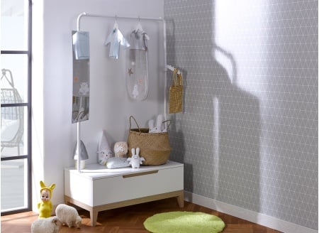 Dressing enfant VOLT – Blanc/Bois Nateo Concept - 1