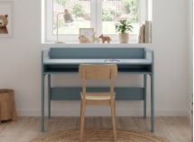 Bureau enfant à casier LEVIS Vert - 2
