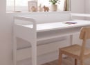 Bureau enfant à casier LEVIS Blanc - 3