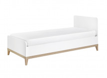 Lit enfant 90x200 VOLT  – Blanc/Hêtre Nateo Concept - 4