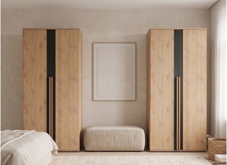 copy of PAVEL 2-door wardrobe - Oak