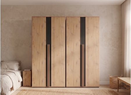 Dressing 4 portes 200 cm PAVEL - 1