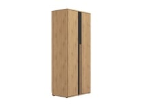Dressing d'angle 4 portes avec miroir 200x150 cm PAVEL - 4
