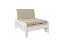 Lit mezzanine avec bureau 90x200 et fauteuil convertible CALVI - 8