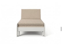 Lit mezzanine avec bureau 90x200 et fauteuil convertible CALVI - 7