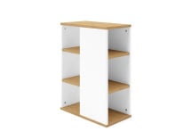 Bureau 2 tiroirs avec rangement ALBI - 6