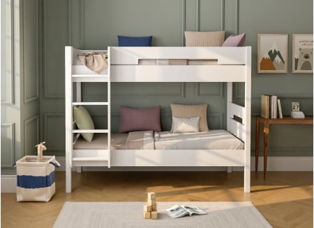 Letto a castello separabile 90x190 ANGEL - Bianco