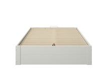Lit coffre 140x190 en bois SELIO - 8