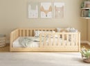 Lit Montessori 90x190 en pin massif UGO - Pin 2
