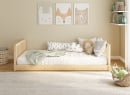 Lit Montessori 90x190 en pin massif UGO - Pin 7