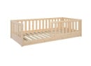 Lit Montessori 90x190 en pin massif UGO - Pin 9