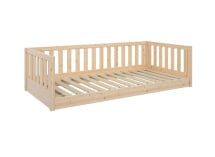 Lit Montessori 90x190 en pin massif UGO - Pin 11