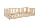 Lit Montessori 90x190 en pin massif UGO - Pin 11