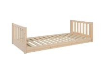Lit Montessori 90x190 en pin massif UGO - Pin 13