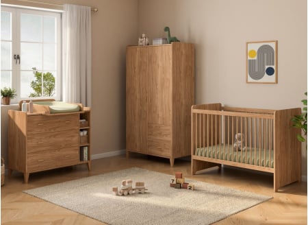Cameretta neonato completa ANTON - Legno