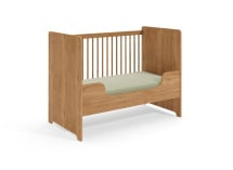 Lit bébé évolutif 60x120 ANTON - Bois 8