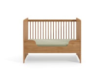 Lit bébé évolutif 60x120 ANTON - Bois 11
