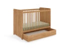 Tiroir de rangement pour lit 60x120 ANTON - Bois 5
