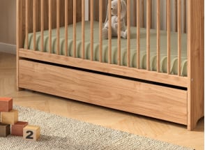 Tiroir de rangement pour lit 60x120 ANTON - Bois