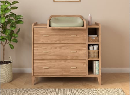 ANTON Changing Table Topper - Wood