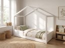Lit cabane Montessori 90x190 en pin massif TIMEO - 3